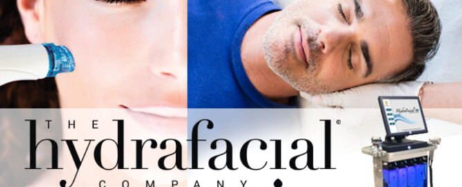 hydrafacial behandling på mann og kvinne